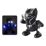 Dance Hero Black Panther Bailarin Avengers Con Luz Y Sonido