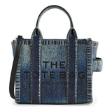 Marc Jacobs The Denim - Bolso Bandolera De Piel Con Estampad