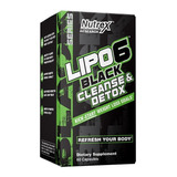 Lipo 6 Black Cleanse & Detox Nutrex Research 60 Capsulas L