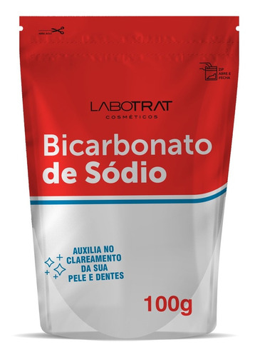 Bicarbonato De Sodio 100g Labotrat Clareamento Áreas Escuras