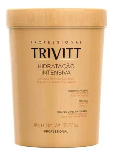 Hidratação Trivitt Mascara Intensiva Itallian Hairtech 1 Kg