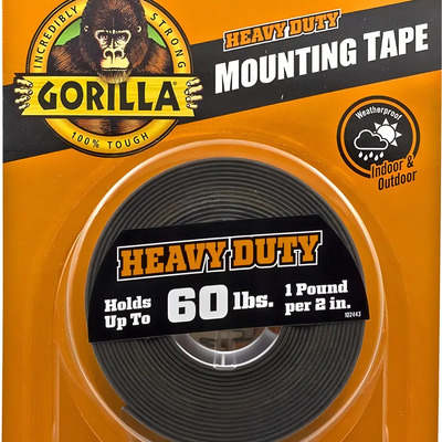 Gorilla - Cinta De Montaje De Doble Cara Xl, 25mm X 3.4m | Envío gratis