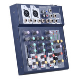 Tuner Mixer Home & Processor Audio 4 Canales Mezcla Digital