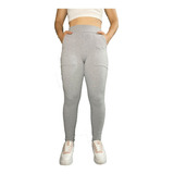 Calça Feminina Moleton Elastano Jogger