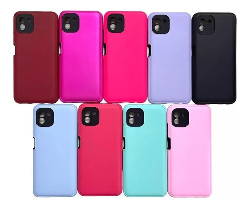 Funda Reforzada Soft + Hidrogel Opaco Mate Para Samsung A03