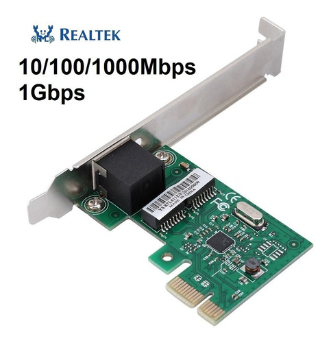 Adaptador Tarjeta De Red Gigabit Pci-e Realtek Rtl8111e