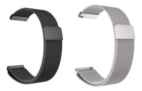 Kit Pulseira Magnética Compatível Xiaomi Amazfit Bip 3 A2172