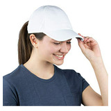 Gorra De Running Para Mujer Compatible Con Protección Uv.