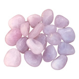 Pedra Natural Quartzo Rosa Rolada Semipreciosa Pacote 150g