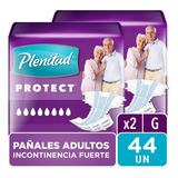 Pañales Adulto Desechables Plenitud Protect  44 Uni Talla G