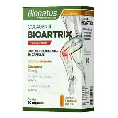 Bioartrix Colágeno Tipo Ii 40mg + Hialurônico Bionatus | MercadoLivre