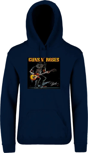 Sudadera Hoodie Guns And Roses Mod. 0066 Elige Color
