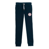 Pantalón Babucha Algodón Niño Wanama Terry Azul Premium