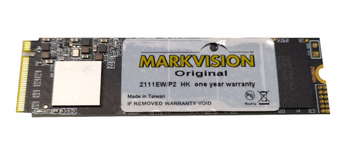 Disco Ssd M2 Nvme Markvision 128gb Pci-e Gen 3 X4 Bulk