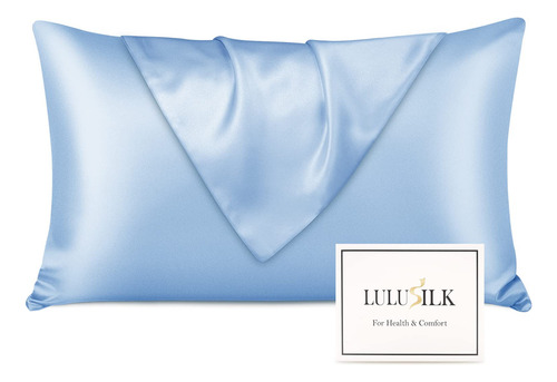 Funda De Almohada Seda Natural Lulusilk Cuidado Pielcabell