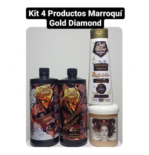4 Product Marroquí Gold Diamond - mL a $26