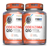 Combo 2 Potes Coenzima Q10 + Vitamina E Zero Glúten