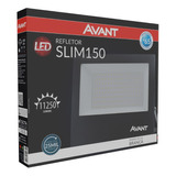 1 Refletor 150w Led 6500k Avant Resistente A Agua Holofote