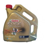 Aceite 5w40 Castrol Edge Turbo Diesel X4l (sintético)