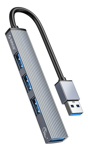 Hub De Alumínio 4 Portas Usb 2.0 E 3.0 Orico