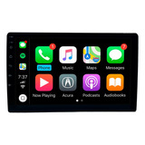 Multimídia 9 2din 2gb 32gb Android 12 Carplay Android Auto Cor Preto