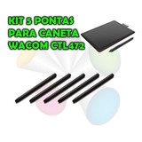 Kit 5x Pontas Para Caneta Mesa Digitalizadora Wacom Ctl472