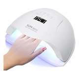  Secador De Uñas Uv Led 80w Sunx5 Blanco 