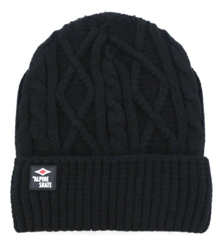 Gorro Polar Alpine Skate Tejido Lana Liso Invierno Unisex