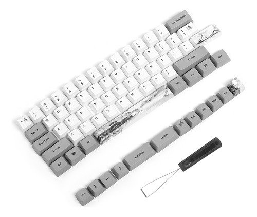 Accesorio De Teclado Mecánico Pbt Keycap Sublimation S De 73