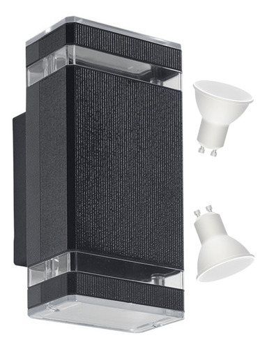 Aplique Bidireccional  2 X 7w Incluye Lamparas Led