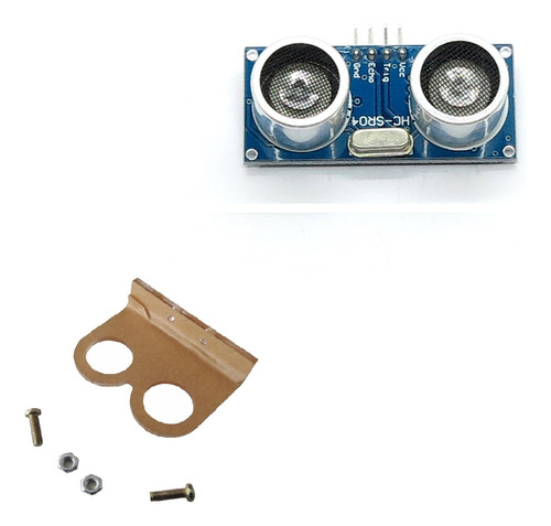 Kit De Sensor Ultrasónico Hc-sr04 Con Bracket, Arduino