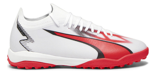 Botines Puma Ultra Match Tt Unisex Fútbol Blanco