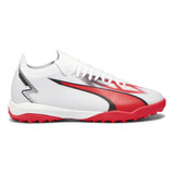 Botines Puma Ultra Match Tt Unisex Fútbol Blanco