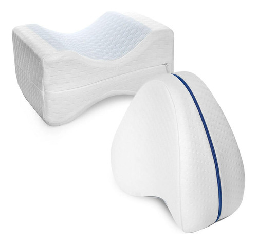 Set X2: Almohada Ortopédica De Apoyo + Almohada Piernas Gel