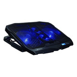 Base Notebook Nbc-100bk C3tech Gamer Para Jogo 4 Coolers Led