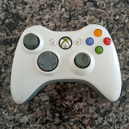 Controle Xbox 360 Original Sem Fio Branco - Atenção Anuncio