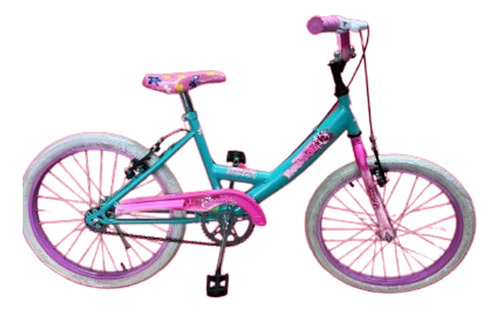 Bicicleta Newton Bonita Rodado 20 Infantil Niñas Variante