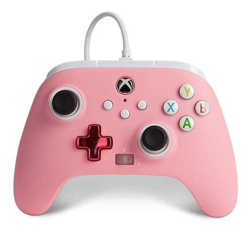 Controle Joystick Power A Pink Compatível Xbox Series Pc 