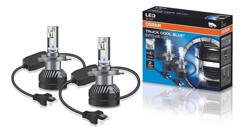 Juego Lamparas Led Osram H4 24v Cool Blue Camion Micro