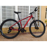 Bicicleta Alubike Sierra Rod 29 Color Rojo 