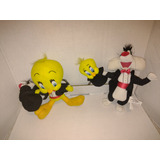 Looney Tunes Peluches Silvestre Y Piolin 1998 Play-by-play