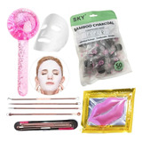 Kit Facial + Ice Globes + Máscaras Desidratadas+ Brinde Boca
