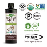 Aceite Mct Oil Orgánico Puro Coco Keto Vegano Paleo Importad