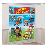 Decoración De Pared Paw Patrol Para Niños