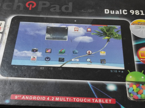 Tablet Techpad Dual C 981 En Caja 