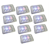 Faros Led 4x6 6 Led Con Estrobo Alta Baja 10 Pza ($169 C/u)