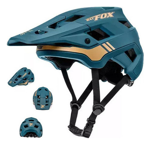 Casco Batfox De Bicicleta Montañera Ultraliviano Yiyi