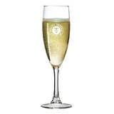 24 Copas Champagne Princesa Vidrio Templadas Con Tu Grabado