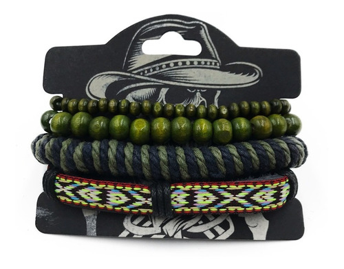 Brazalete Pulsera Mayor X 6 Uni Pulseras Fight Hombre Mujer