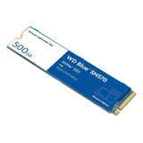 Disco Ssd M.2 Nvme Wd Blue Sn570 500gb